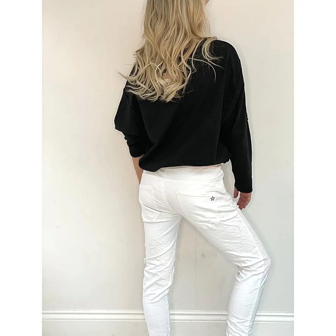 Isaac Jeans - White