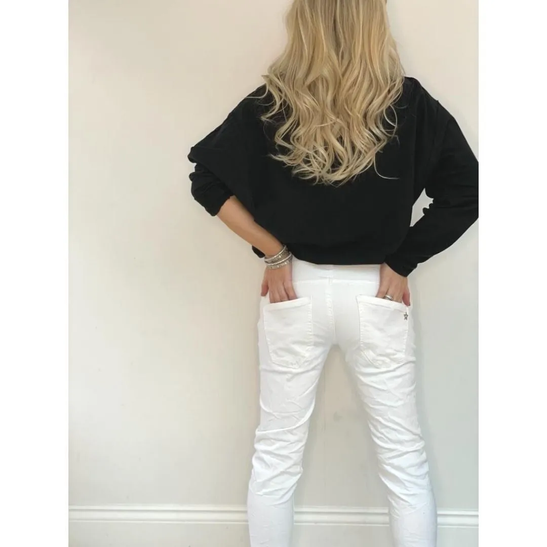 Isaac Jeans - White