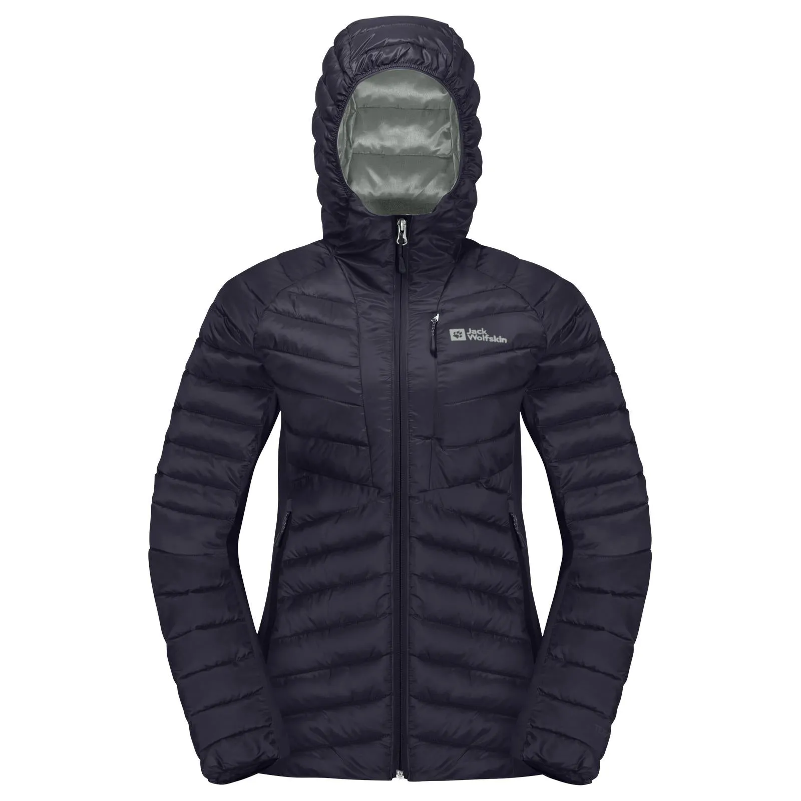 Jack Wolfskin Womens Routeburn Hooded Padded Jacket