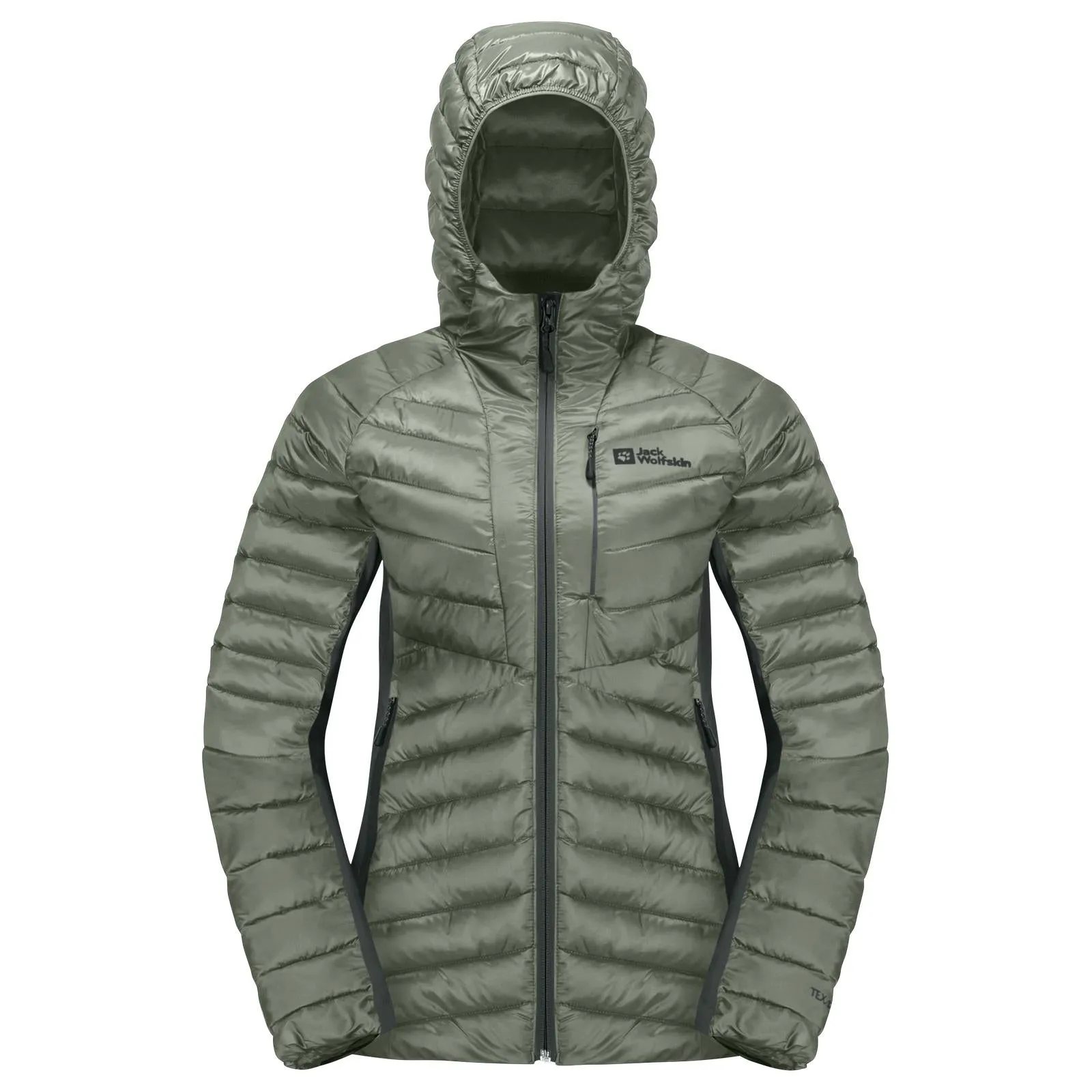 Jack Wolfskin Womens Routeburn Hooded Padded Jacket