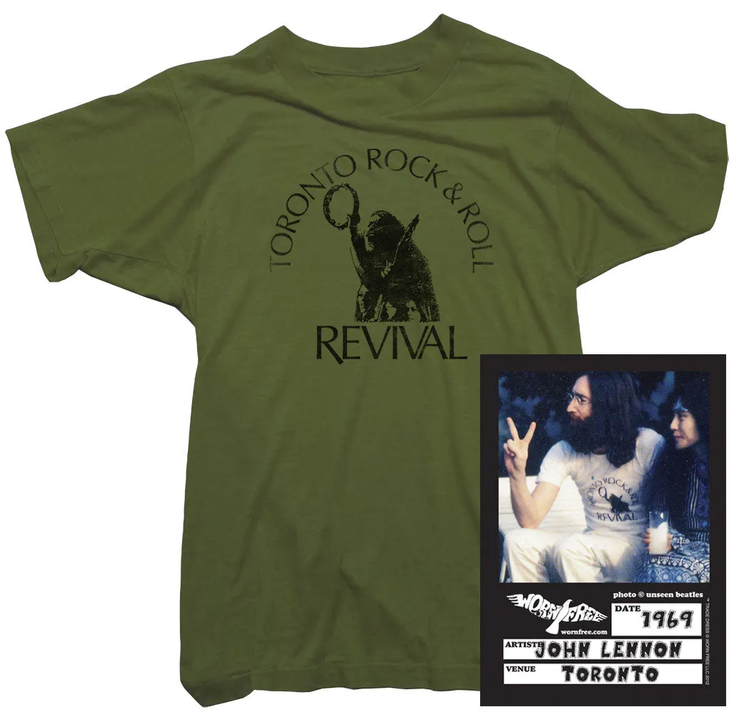 John Lennon T-Shirt - Toronto Rock and Roll Revival Tee worn by John Lennon