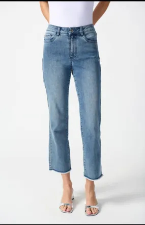 Joseph Ribkoff frayed edge jeans