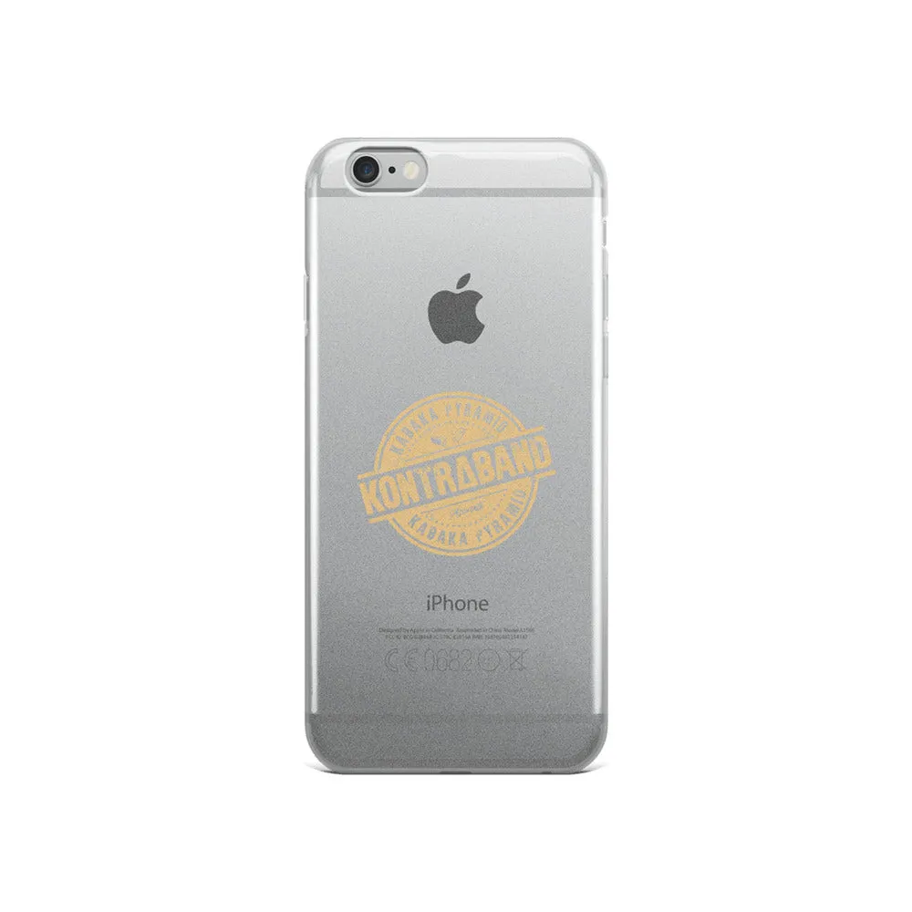 KABAKA PYRAMID 'KONTRABAND' Album Branded iPhone Cases (2 Colors; White and Gold)