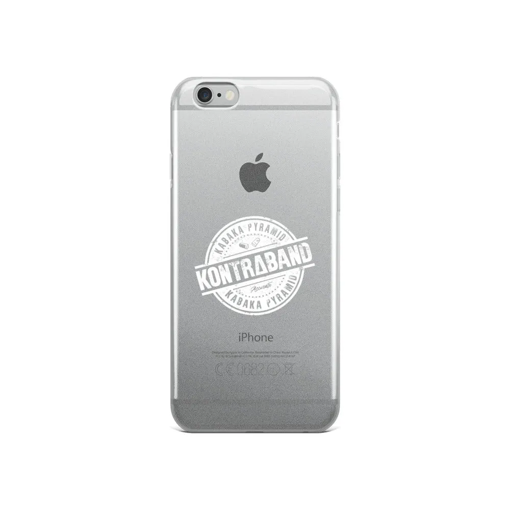 KABAKA PYRAMID 'KONTRABAND' Album Branded iPhone Cases (2 Colors; White and Gold)