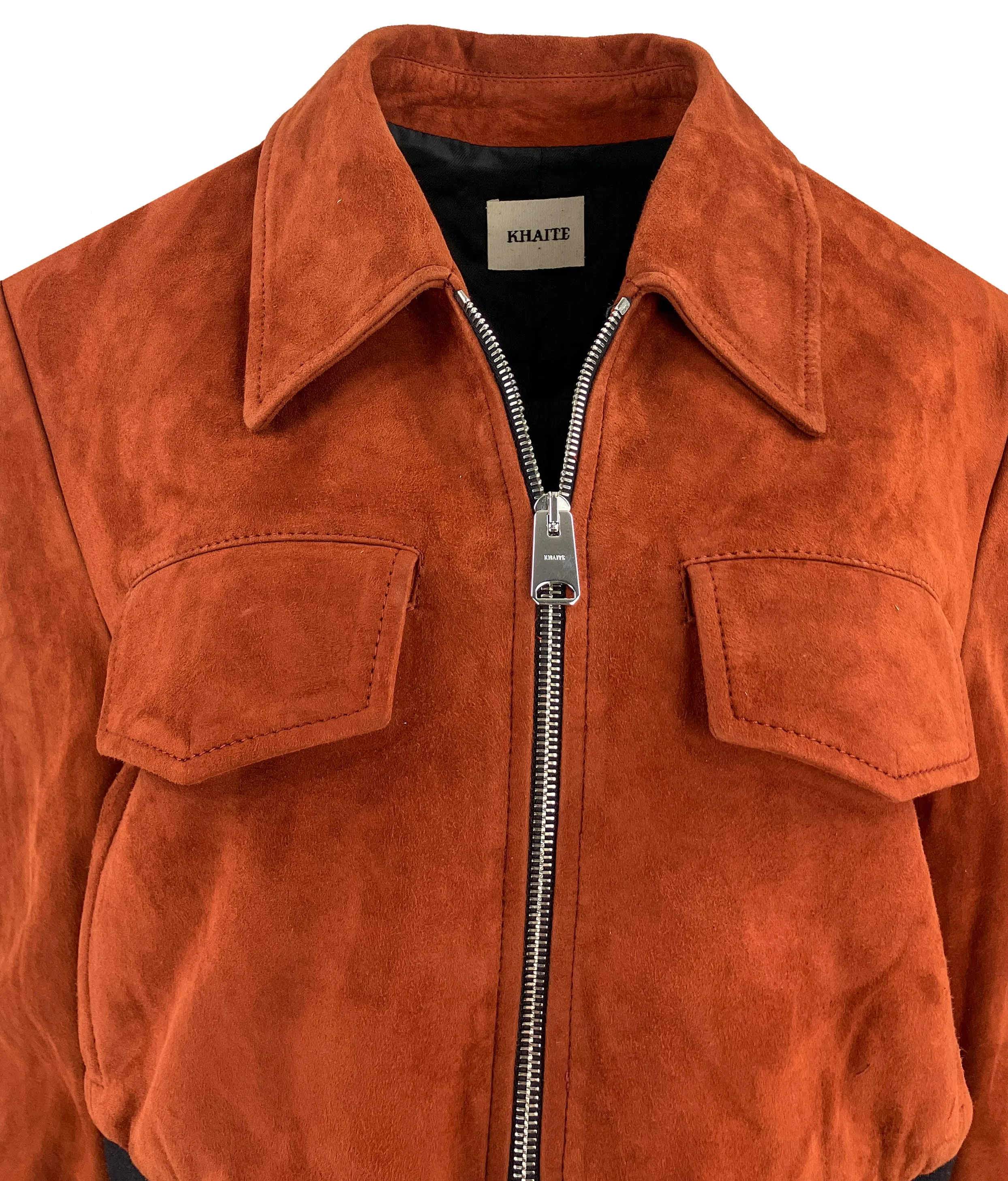 Khaite Hector Jacket in Rust