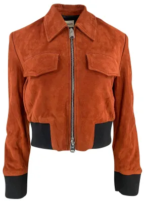 Khaite Hector Jacket in Rust