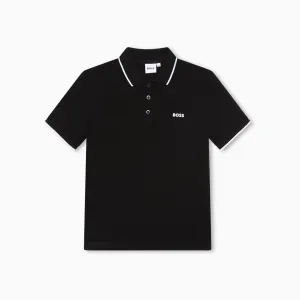 Kid's Logo Short Sleeve Polo Shirt