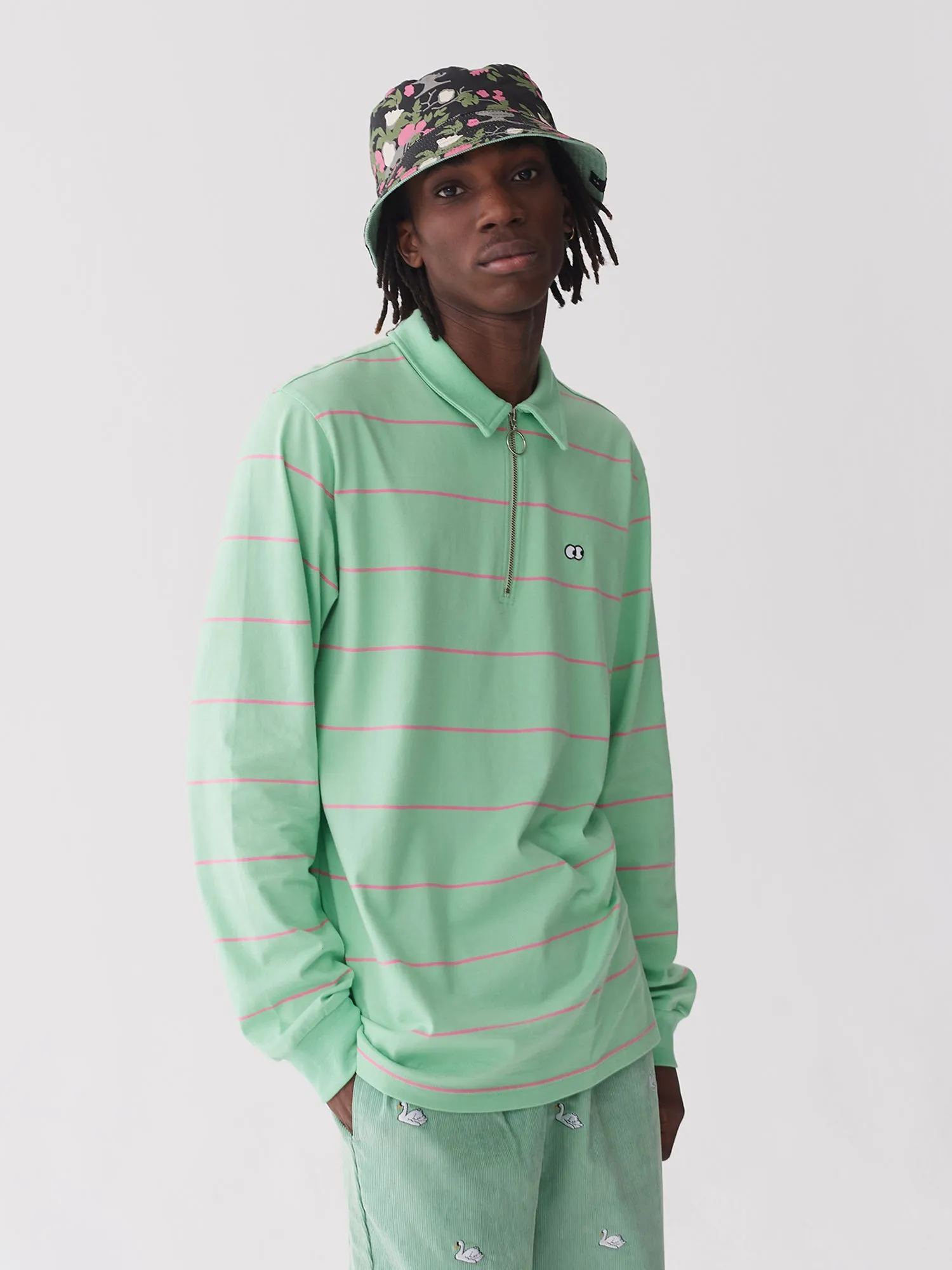 Lazy Oaf Eyes On You Stripe Jersey