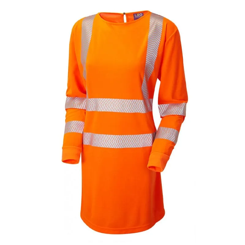 Leo Workwear Women's Hi-Vis Long Tunic