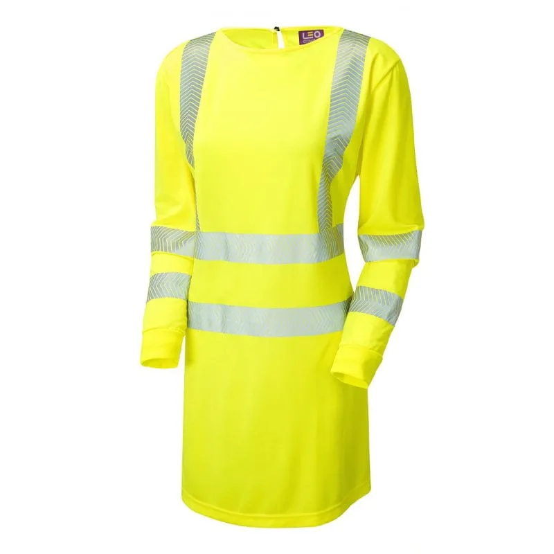 Leo Workwear Women's Hi-Vis Long Tunic