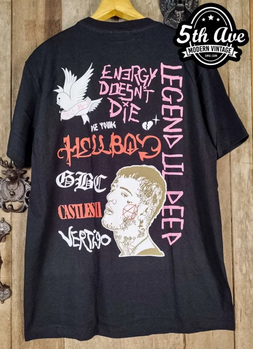 Lil Peep - New Vintage Band T shirt