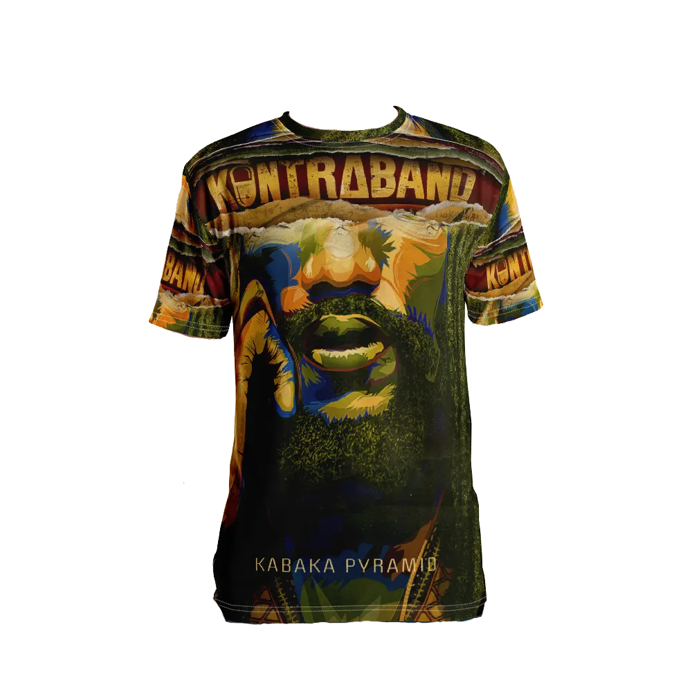 LIMITED EDITION Kabaka Pyramid KONTRABAND Album T-Shirt