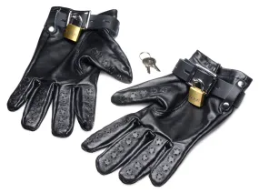 Locking Vampire Gloves