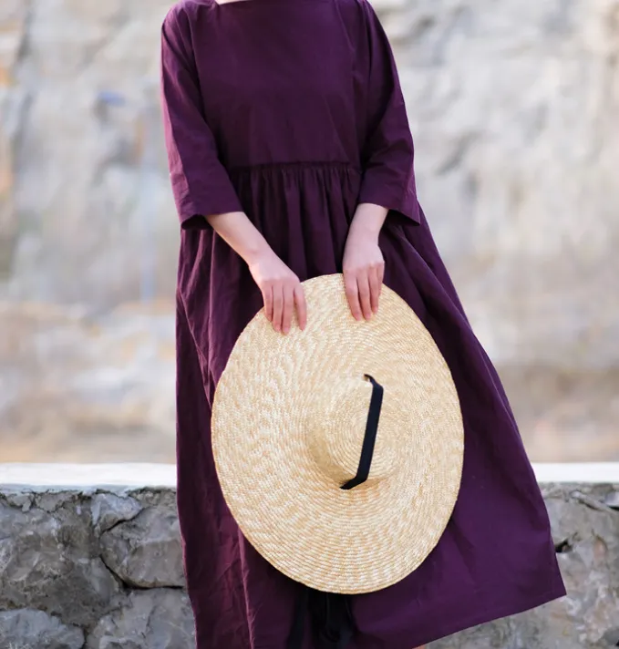 Long Sleeve Summer Cotton Dress Women Dress XMLP9201229