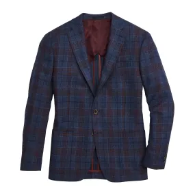 Loro Piana Horizon Plaid Sport Coat - Blue Horizon