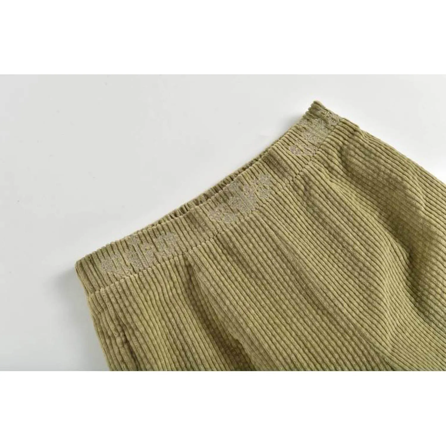 Louise Misha Pants Flor Khaki Velvet