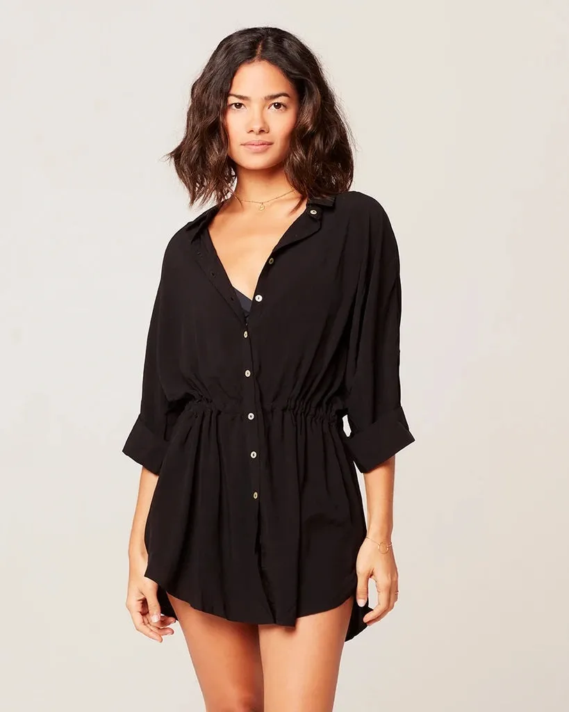 L*Space - Pacifica Tunic in Black