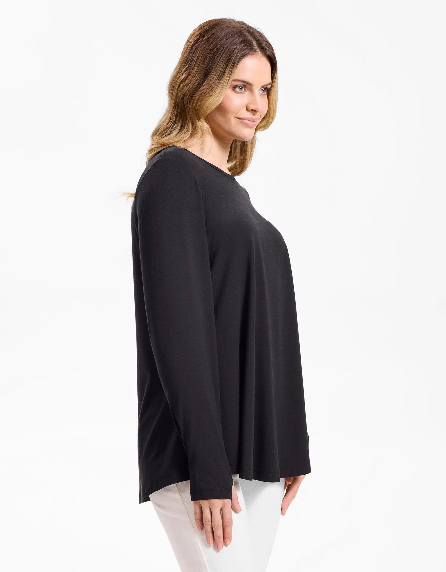 Luxe Long Sleeve Loose Fit Tunic UPF 50  Sensitive Collection