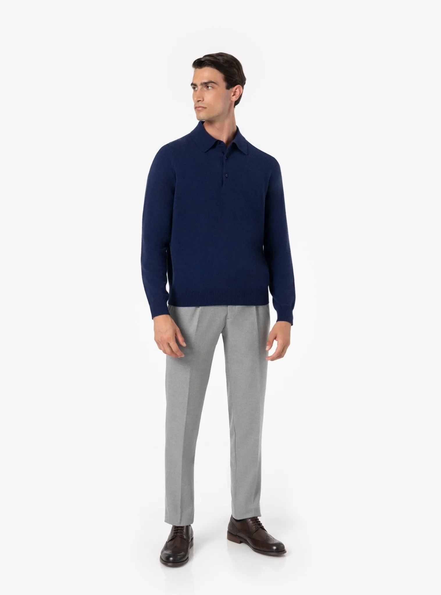 Maglione Polo in lana Cashmere - Adelaide