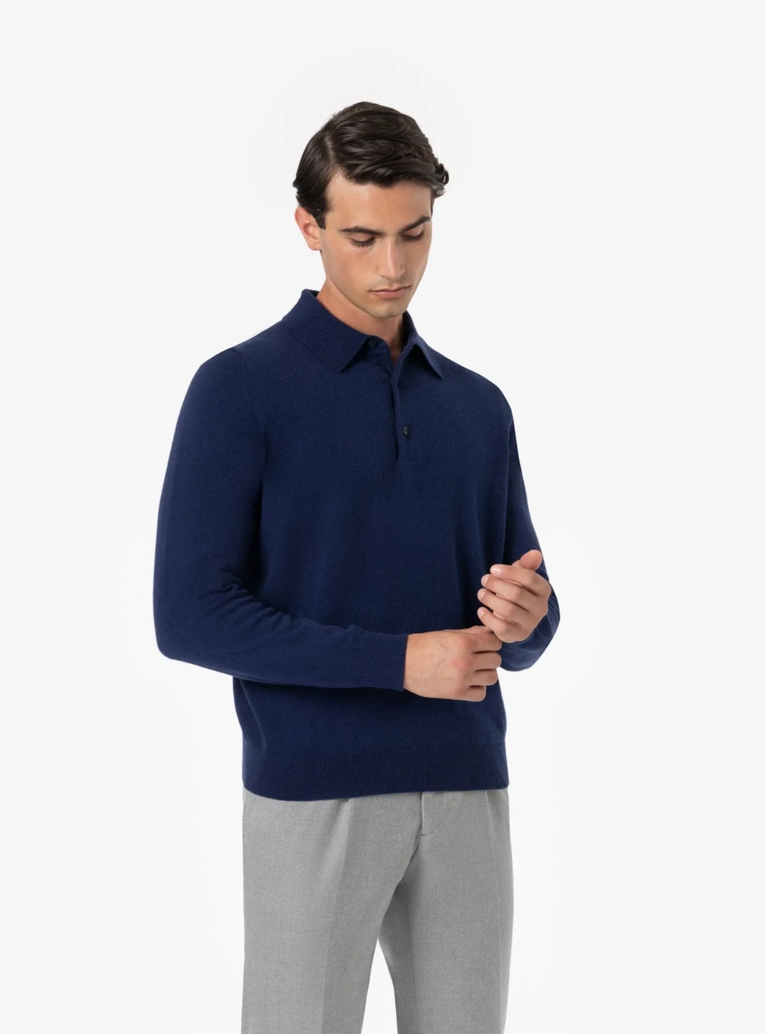 Maglione Polo in lana Cashmere - Adelaide