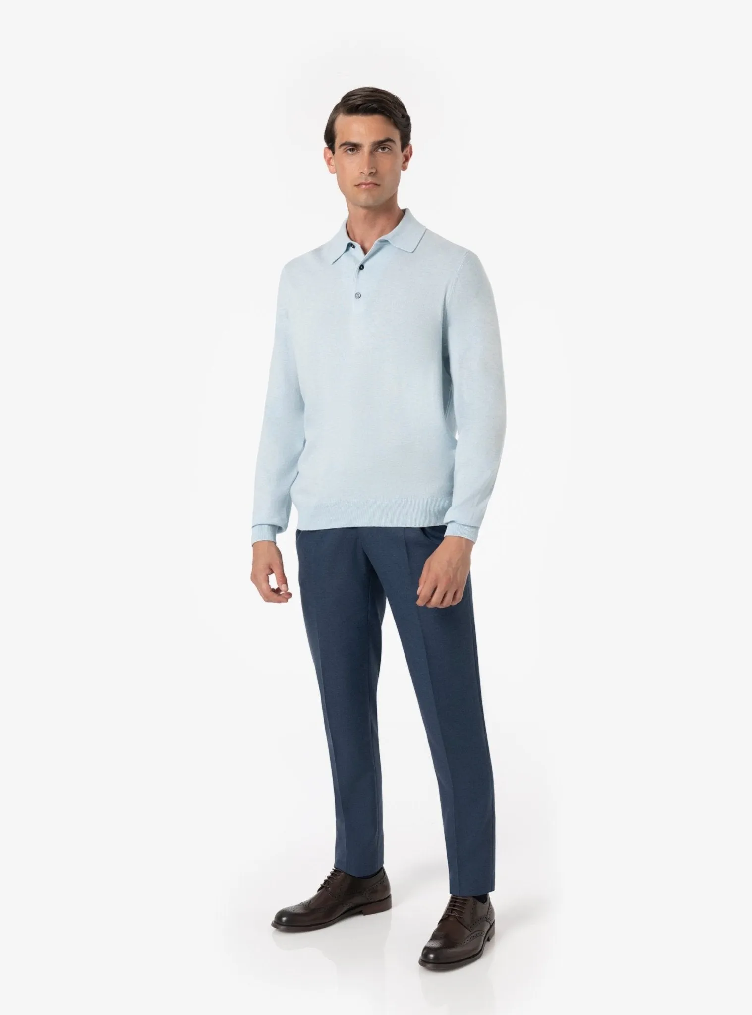 Maglione Polo in lana Cashmere - Adelaide