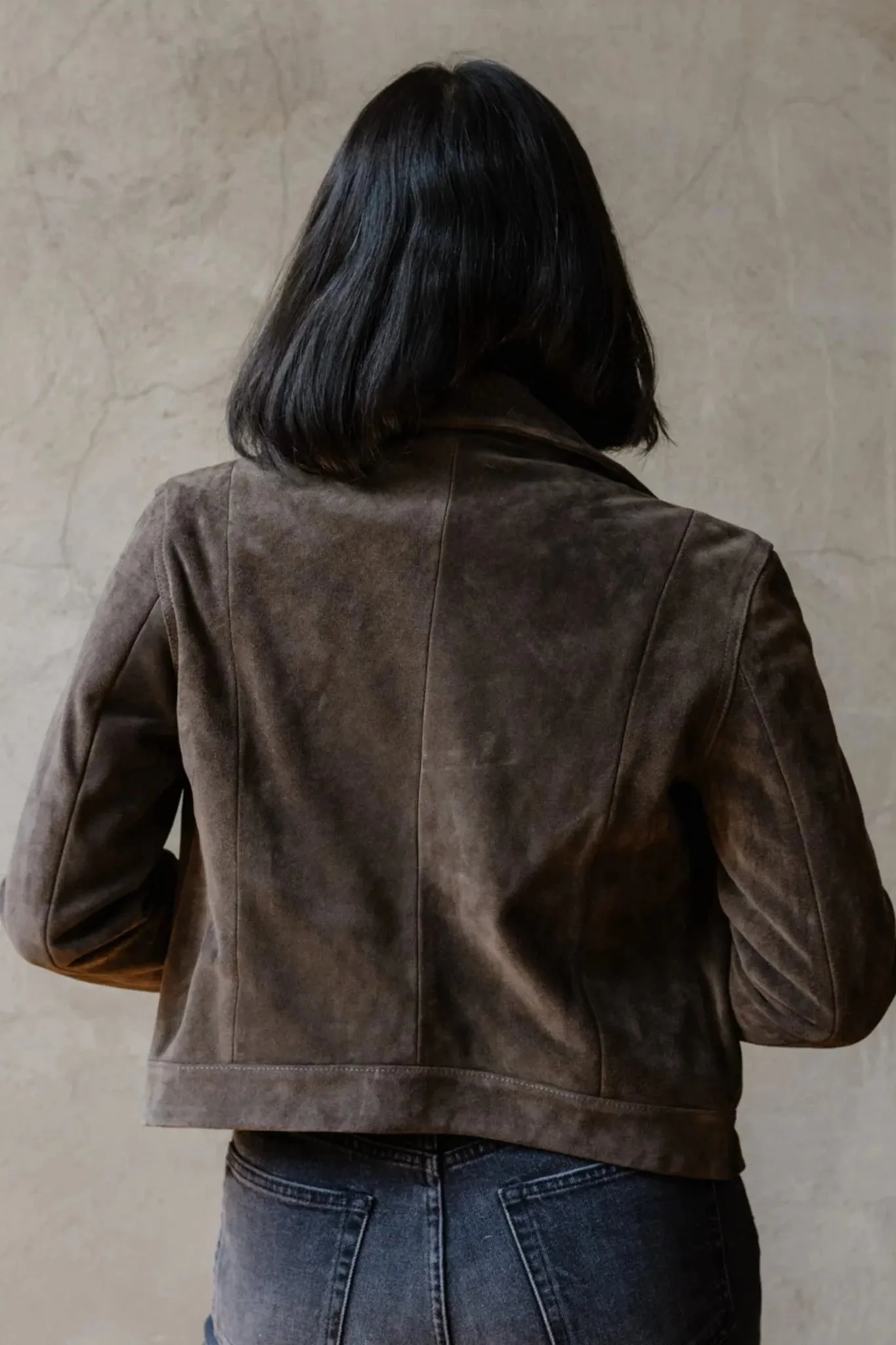 Maha Suede Leather Jacket