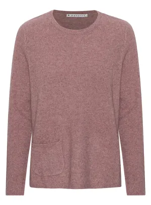 Mansted Zonora Sweater in Dark Rose