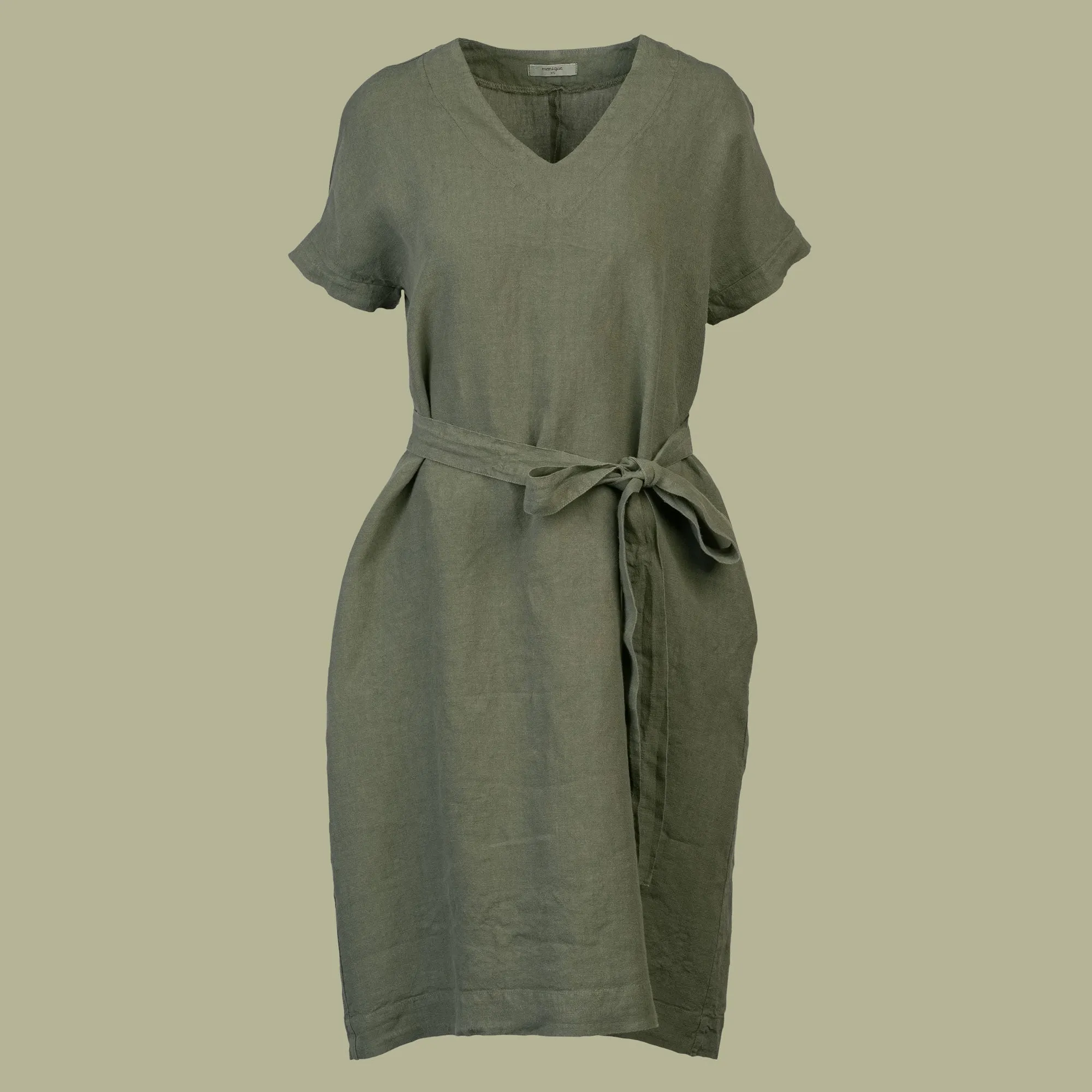 MENIQUE Loose Dress Joelle Stone Green