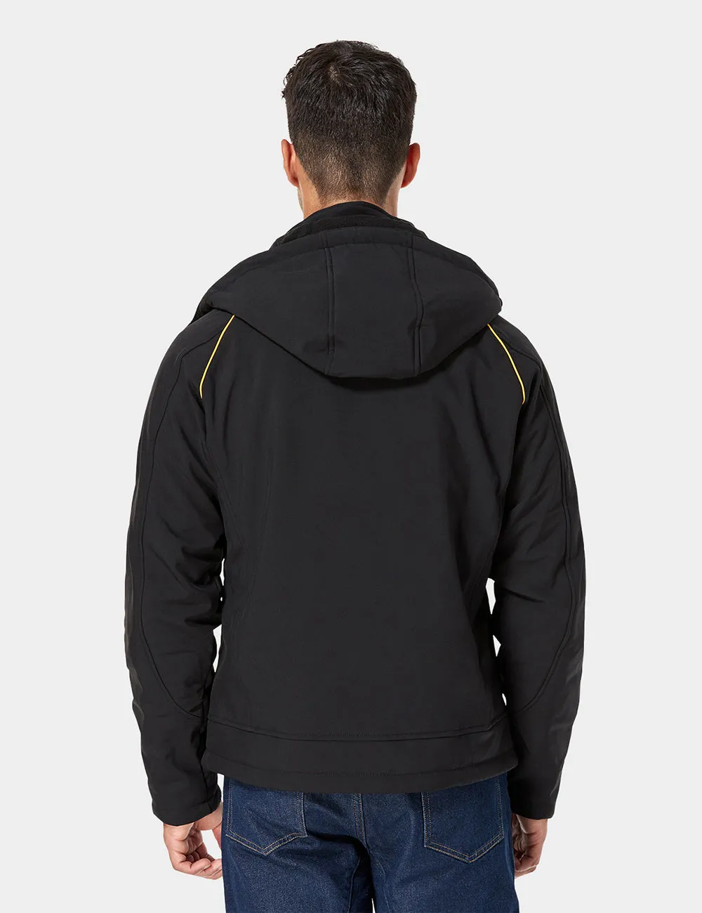 Men's Classic Heated Jacket - Black & Gold