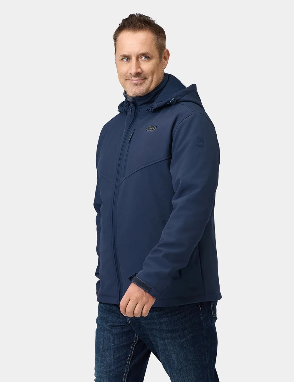 Men's Dual Control Heated Jacket with 5 Heating Zones (Pocket Heating)