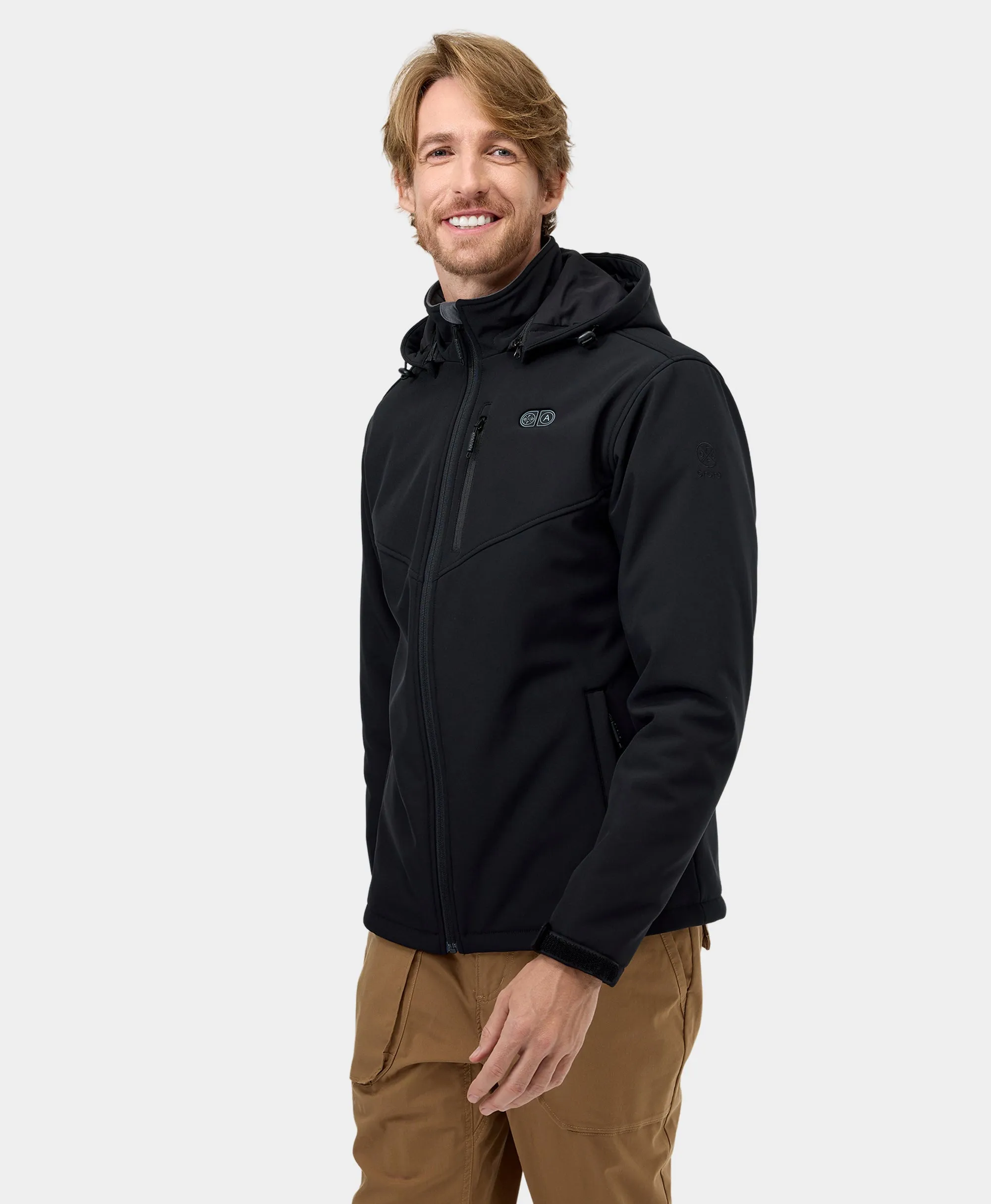 Men's Dual Control Heated Jacket with 5 Heating Zones (Pocket Heating)