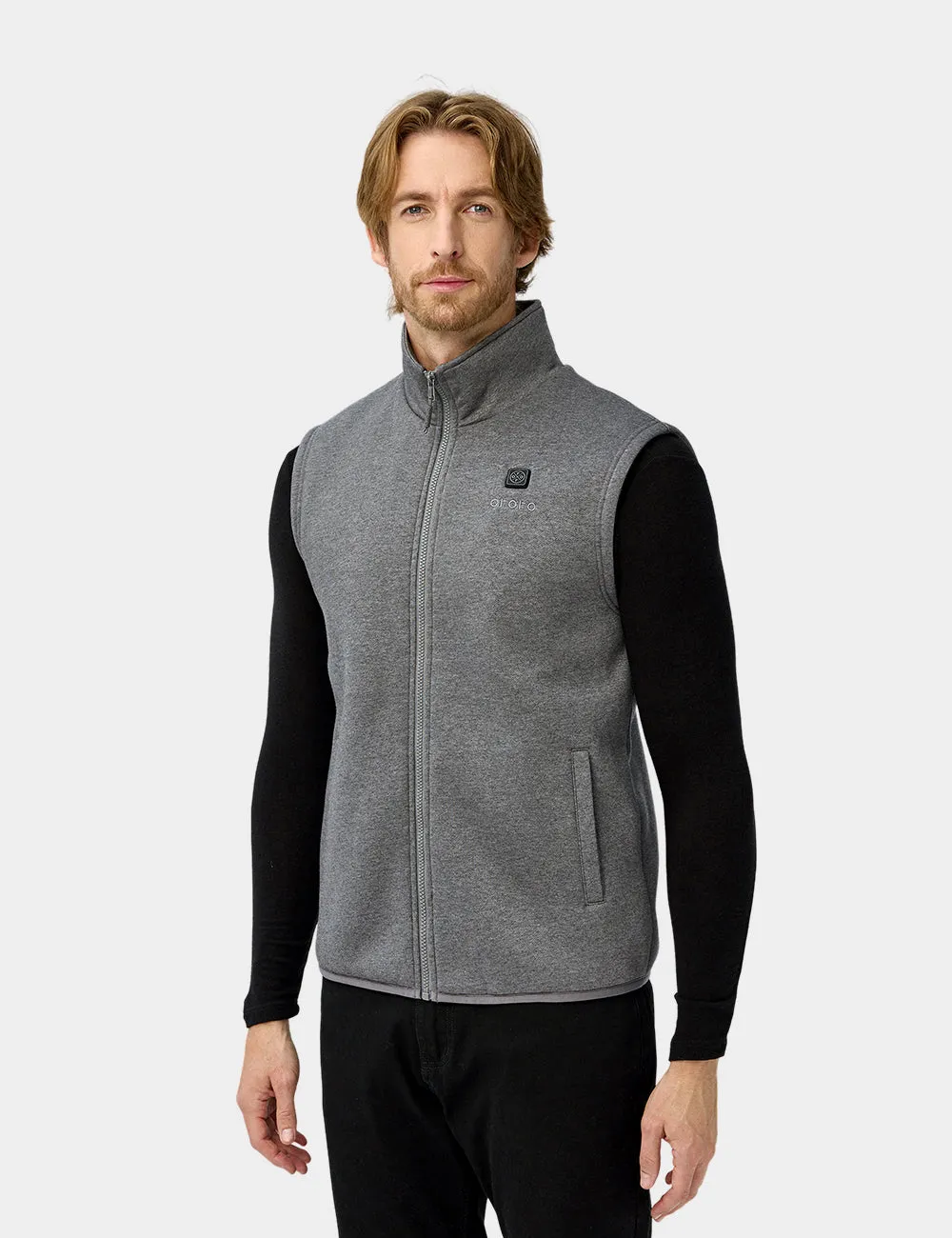 Men's Heated Fleece Vest - New Colours