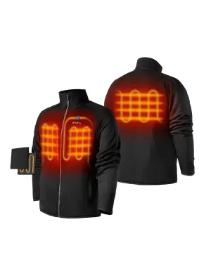 Men's Heated Full-Zip Fleece Jacket