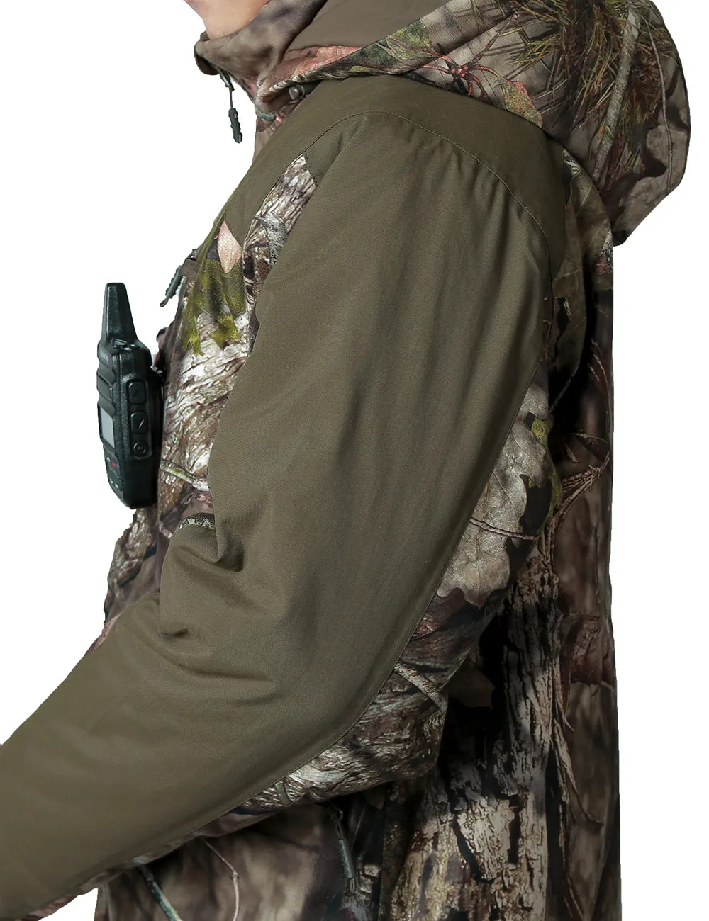 Men's Heated Hunting Jacket - Camouflage, Mossy Oak® Country DNA