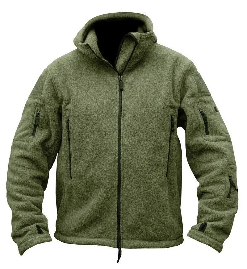 Men's Winter Military Fleece Jacket | Men's Clothes