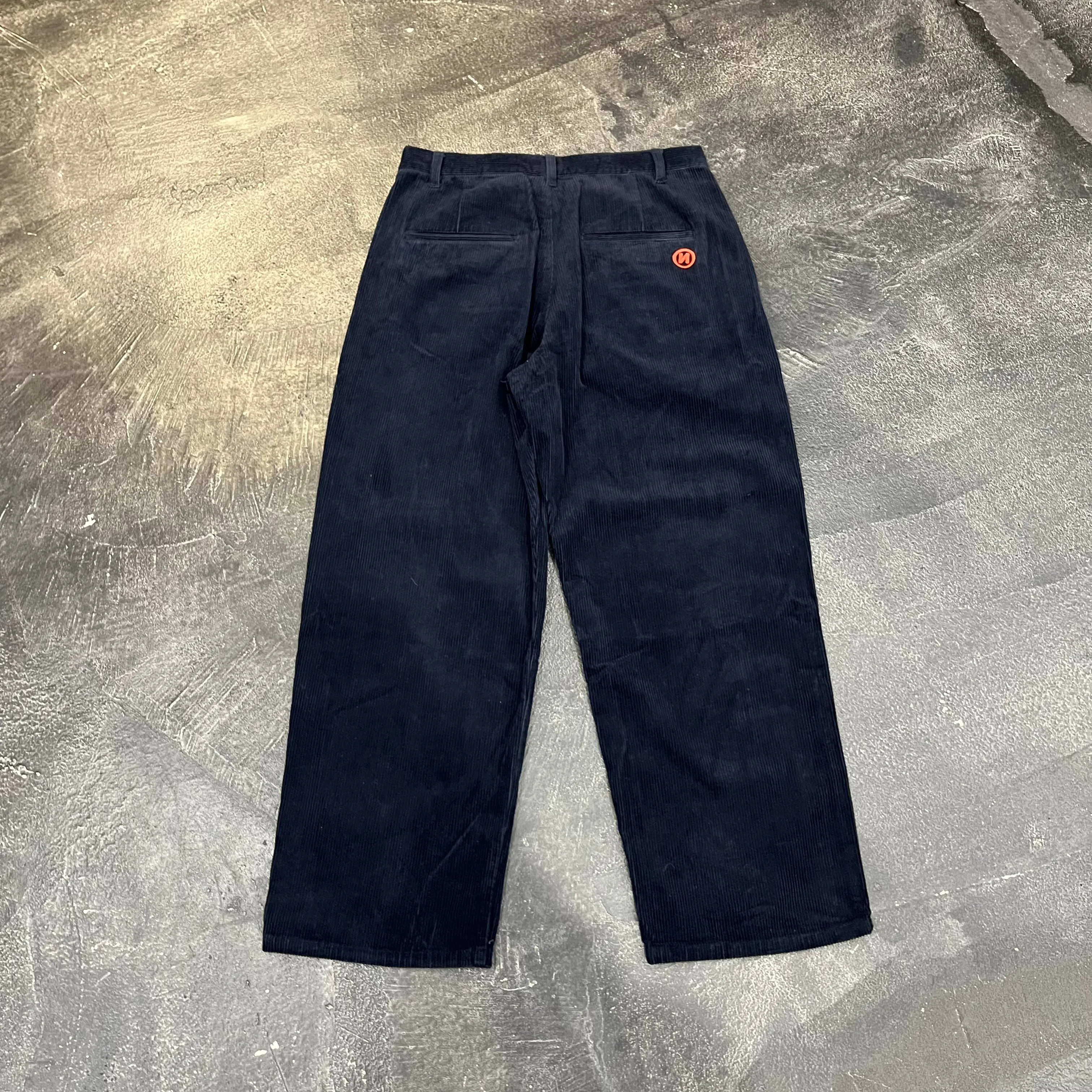 N Logo Corduroy Tapered Pants