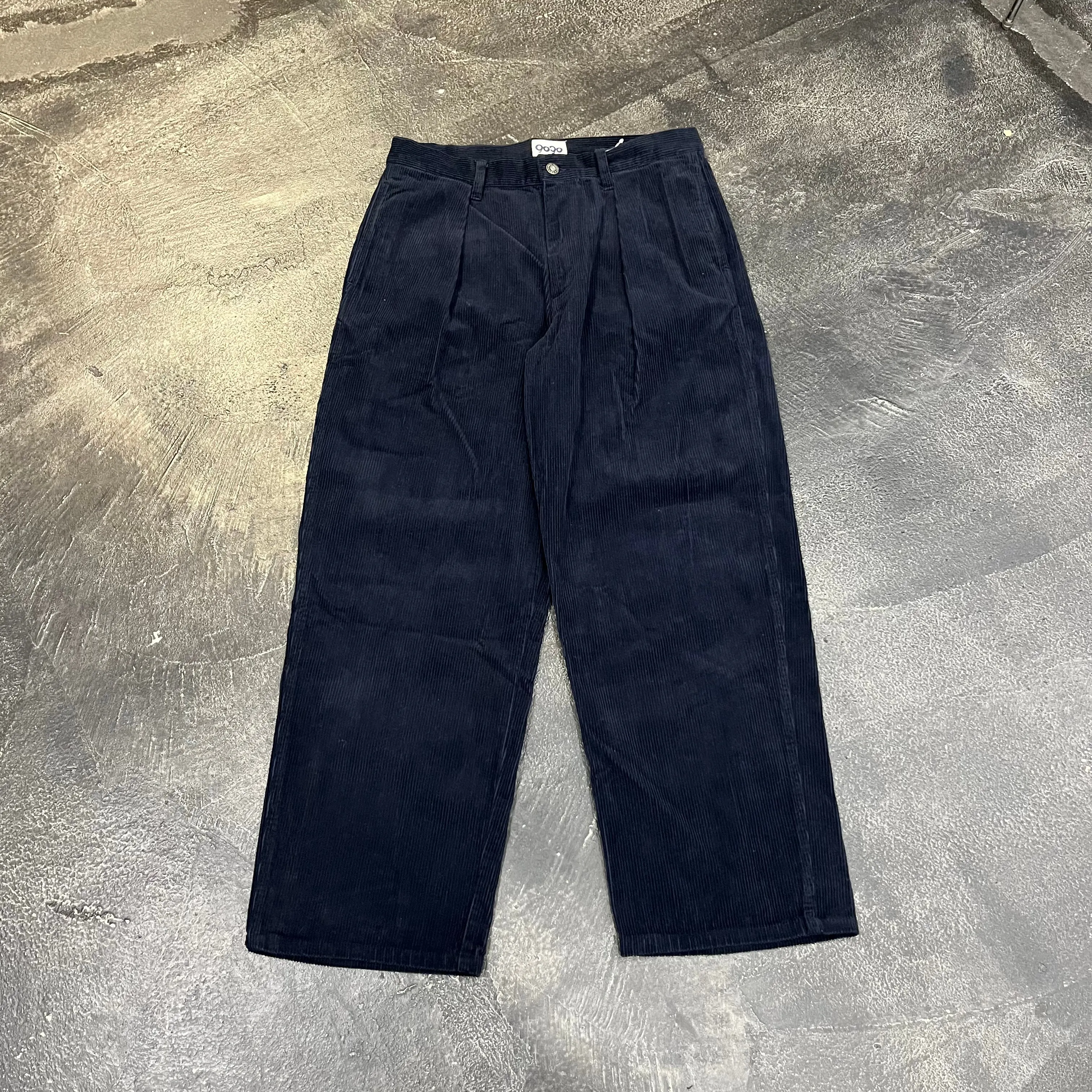 N Logo Corduroy Tapered Pants