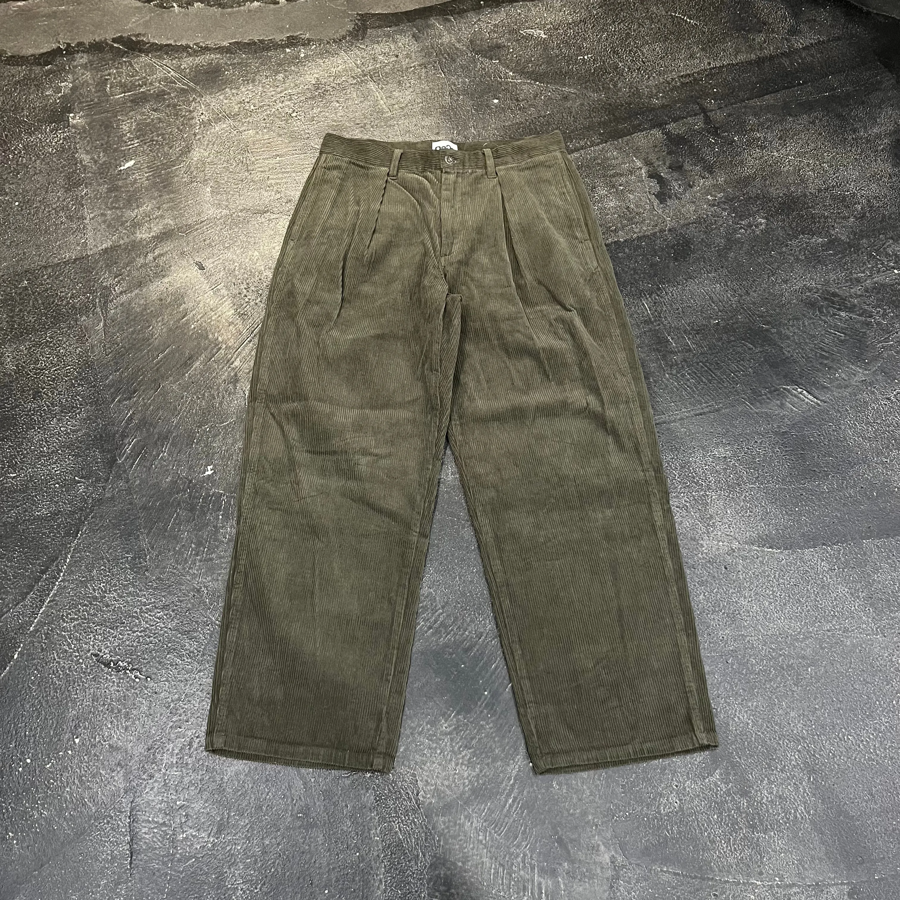 N Logo Corduroy Tapered Pants