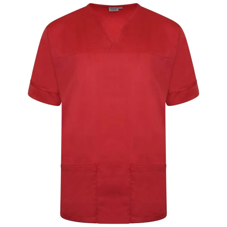 NSTP BEHRENS - Unisex Plain Smart Scrub Tunic Top