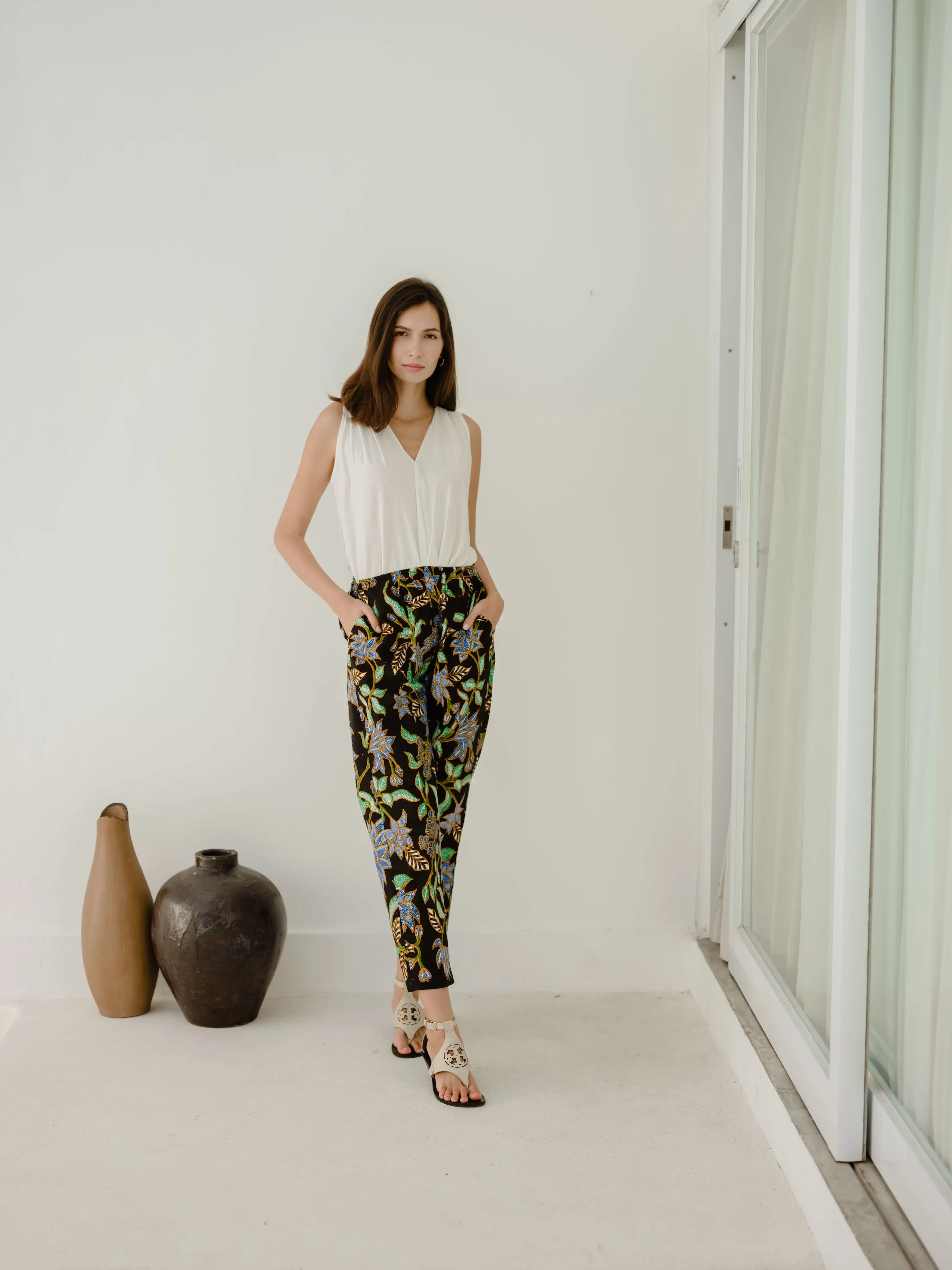 Nusa Long Tapered Batik Pants