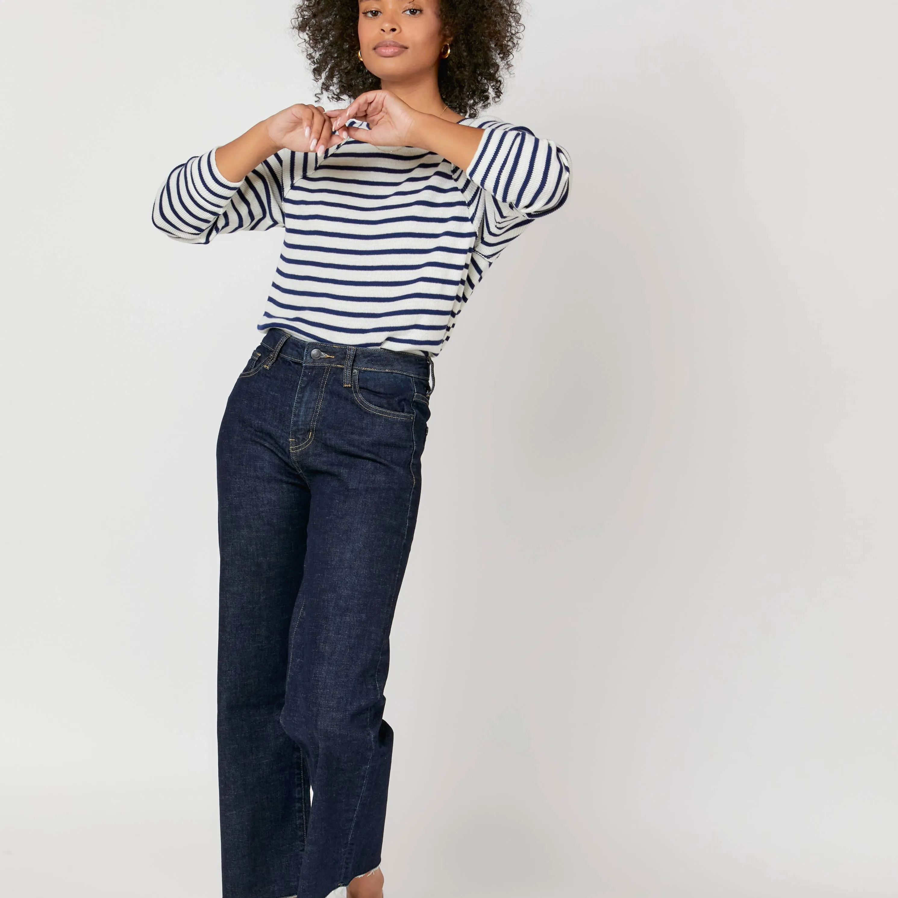 Oliver Logan - Wide Leg Jeans Aberdeen Timbers - Petite