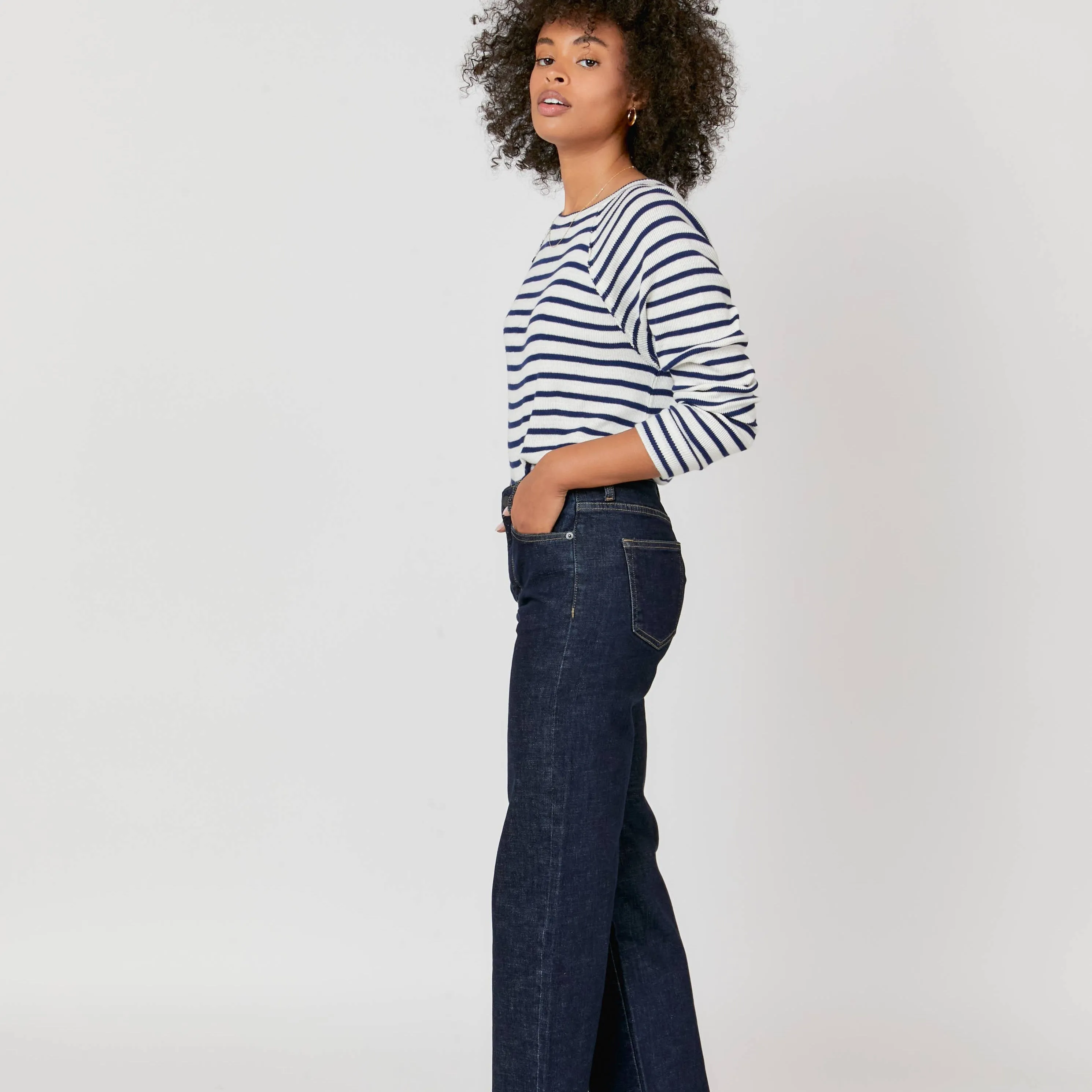 Oliver Logan - Wide Leg Jeans Aberdeen Timbers - Petite