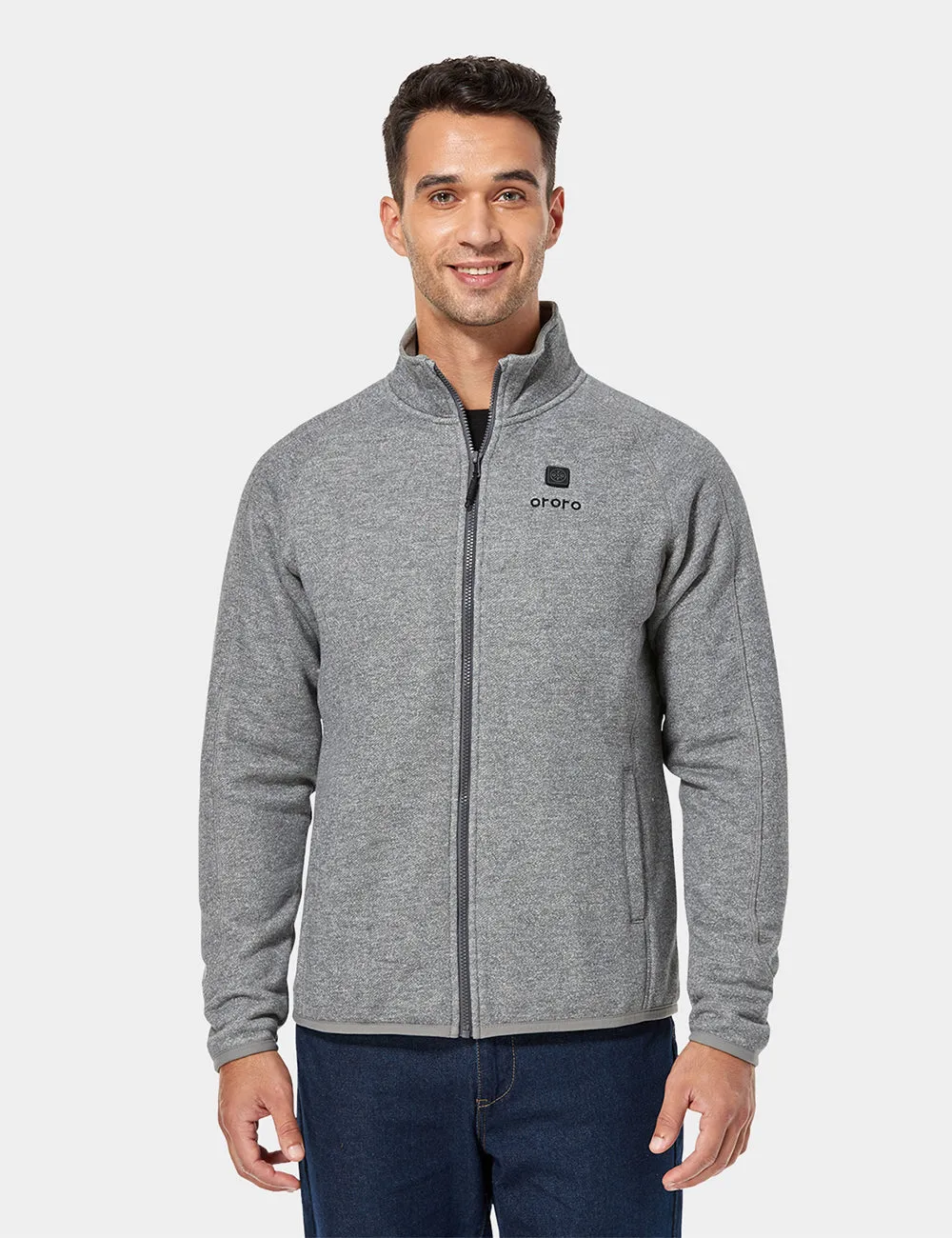 (Open-box) Men's Heated Full-Zip Fleece Jacket