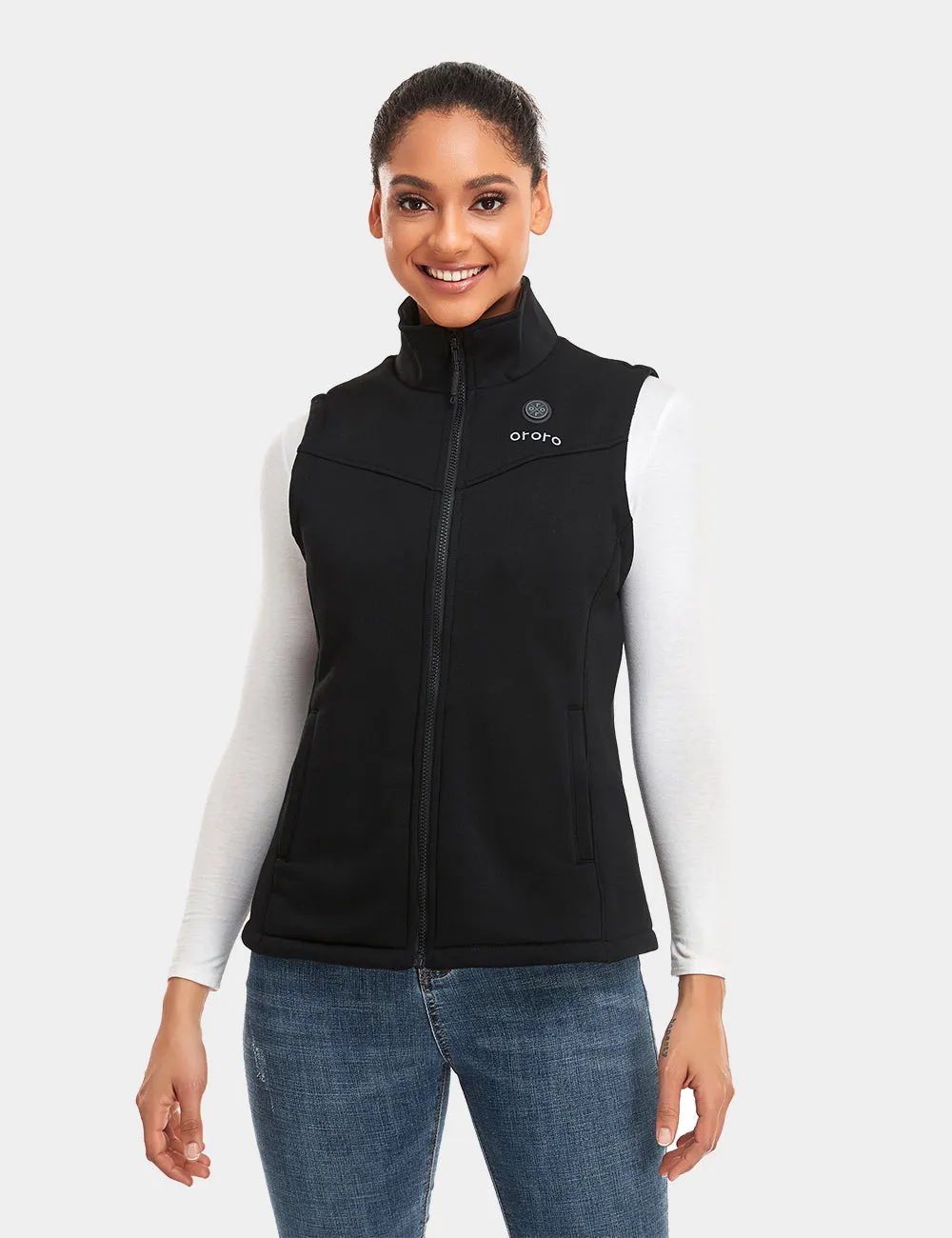 (Open-box) Women's Heated Fleece Vest