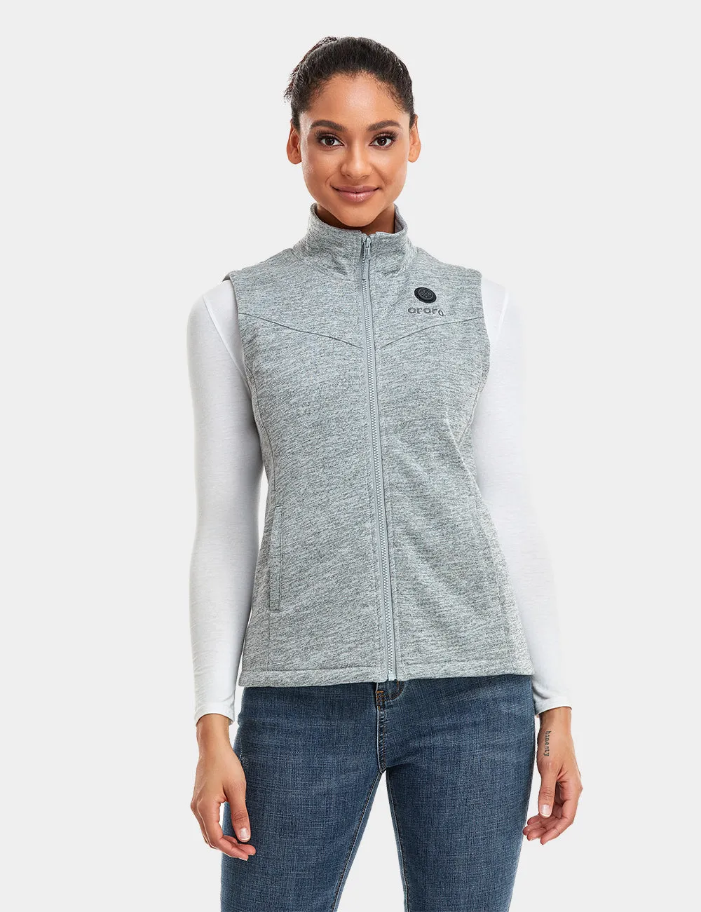 (Open-box) Women's Heated Fleece Vest