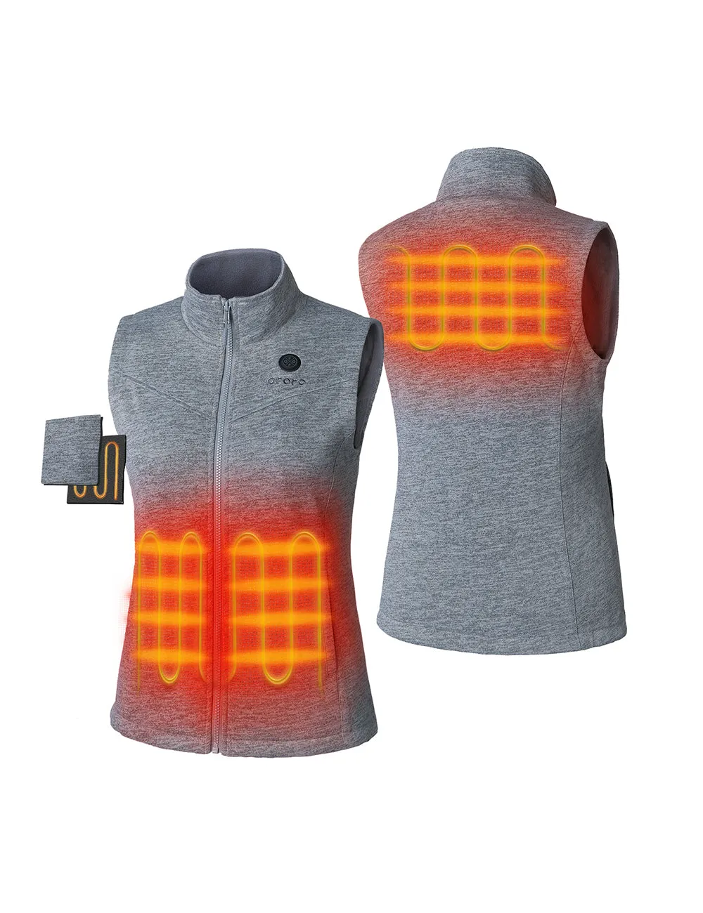 (Open-box) Women's Heated Fleece Vest