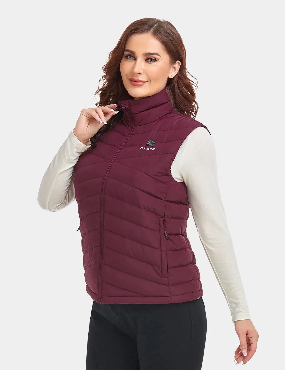 (Open-box) Women's Heated Lightweight Down Vest