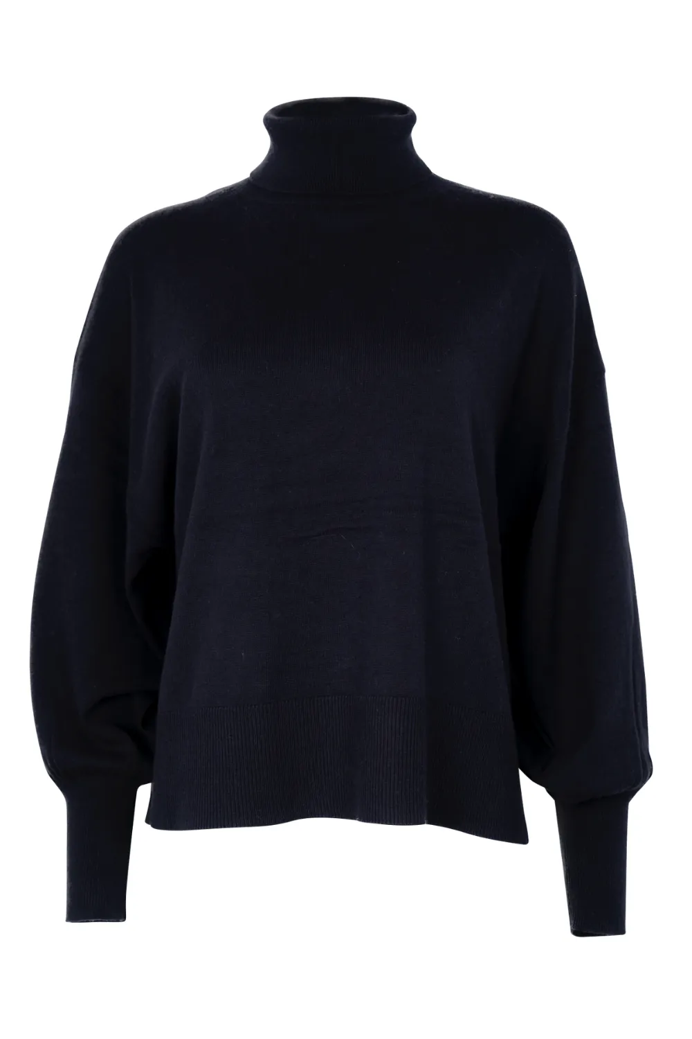 Opera Polo Knit in Neat Navy