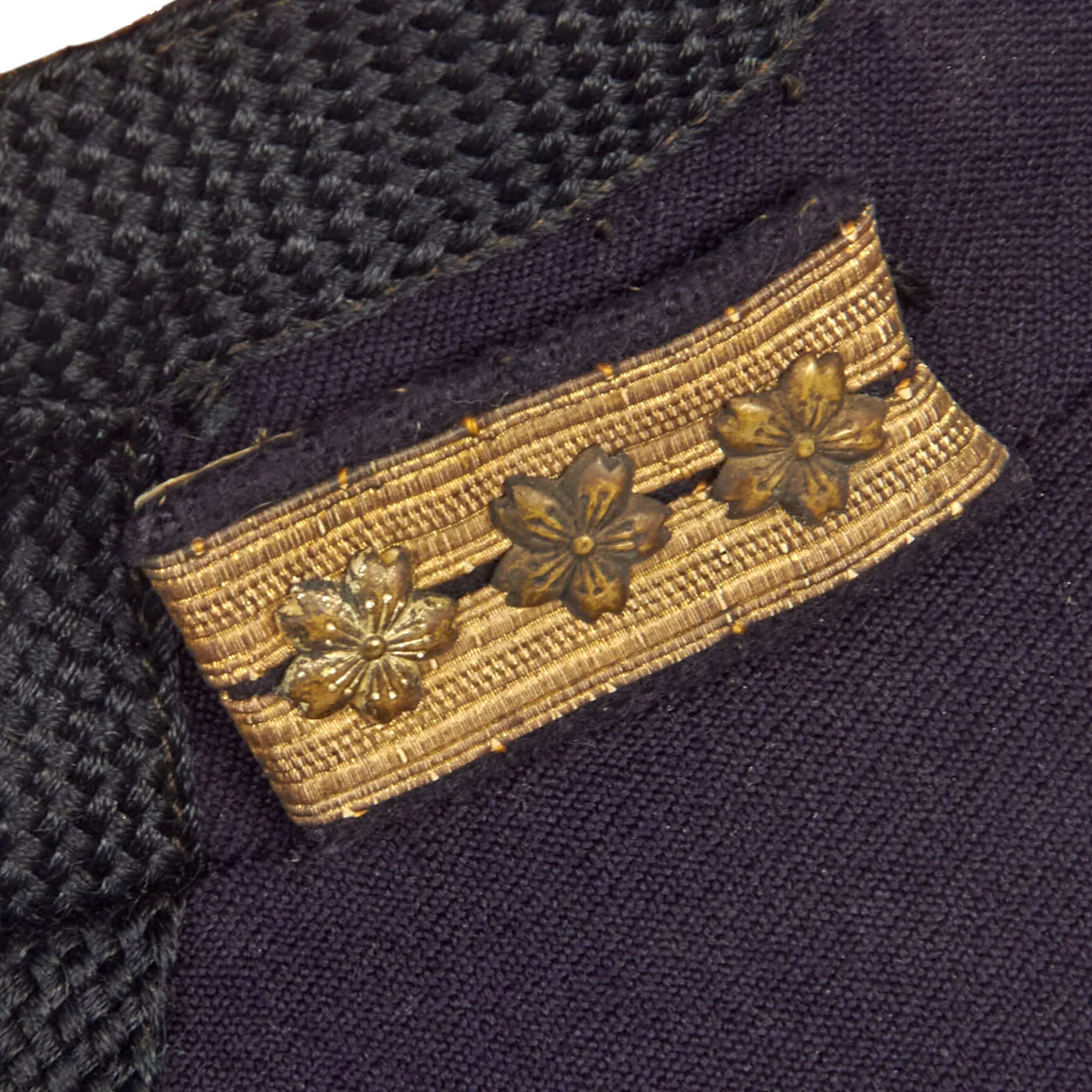 Original Japanese WWII Imperial Japanese Navy Kaigun-Daisa Captains Winter Uniform Top With Ribbon Bar