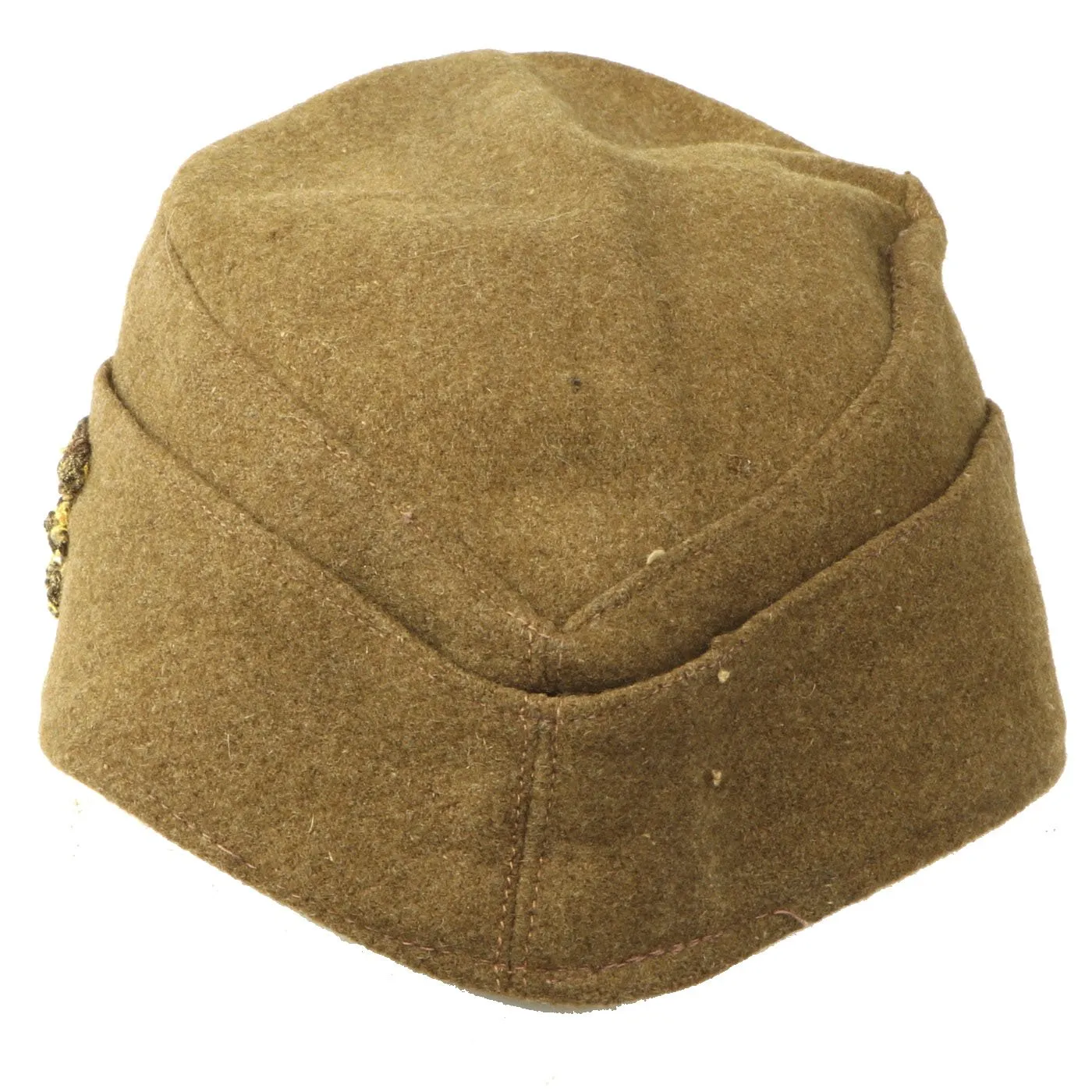 Original WWII Hungarian Infantry Overseas Side Cap - Dated 1942